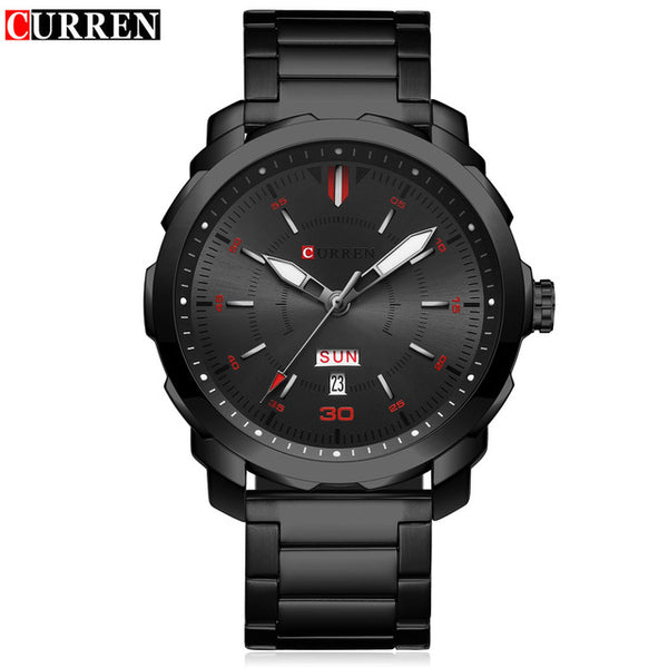 CURREN Mens Watches Waterproof