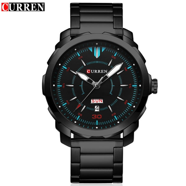 CURREN Mens Watches Waterproof