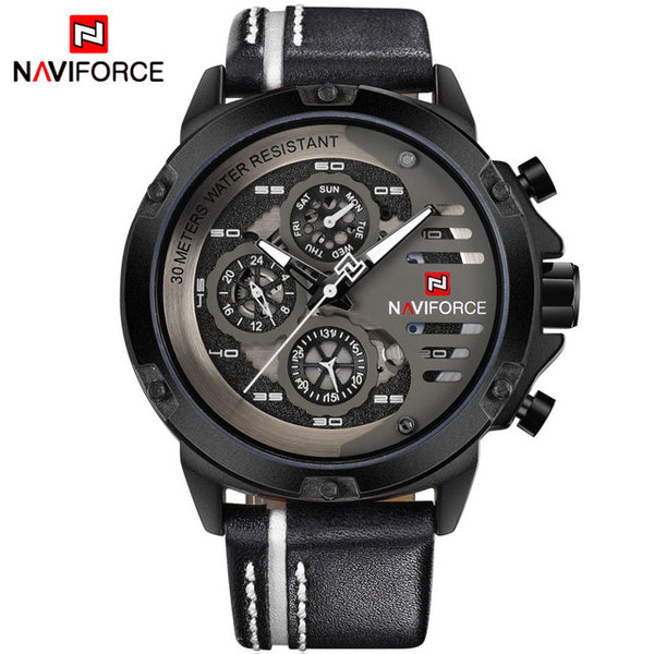 NAVIFORCE Mens Watches  Waterproof