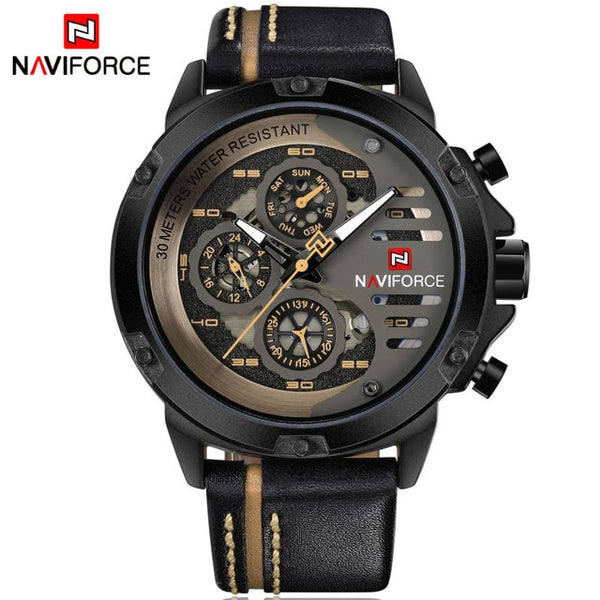 NAVIFORCE Mens Watches  Waterproof