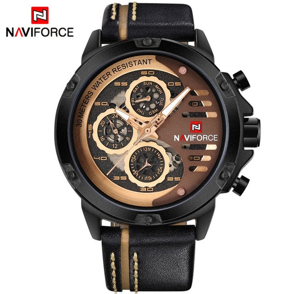 NAVIFORCE Mens Watches  Waterproof