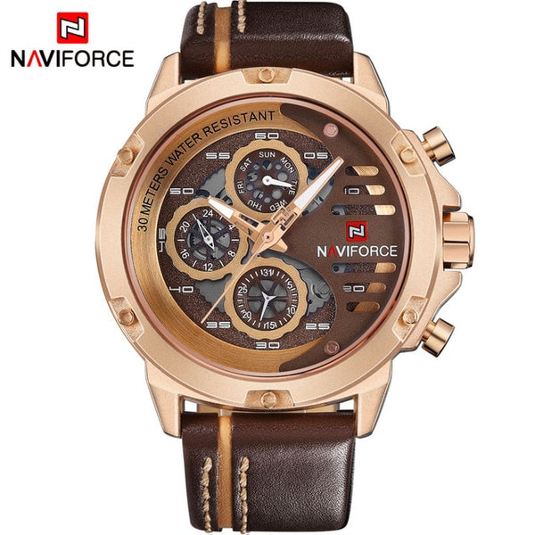 NAVIFORCE Mens Watches  Waterproof