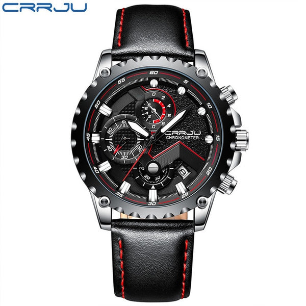 CRRJU Mens Watches Waterproof