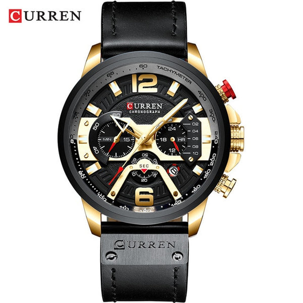 CURREN Men Watches  Waterproof